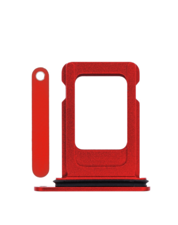 Shop the red single SIM card tray for iPhone 12.
