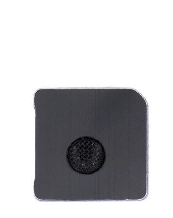 Flash Light / Power Flex Bracket with Microphone Mesh for iPhone 12 Mini (Pack of 10) (BLACK)