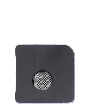 Flash Light / Power Flex Bracket with Microphone Mesh for iPhone 12 Mini (Pack of 10) (WHITE)