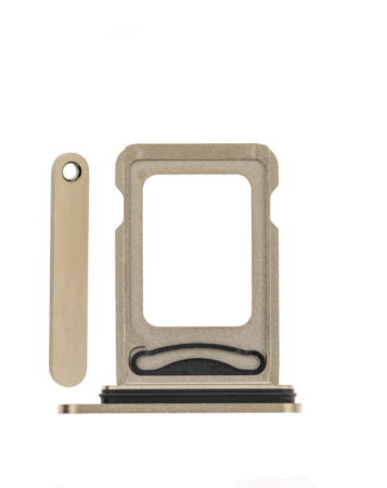 Buy the Dual Sim Card Tray for iPhone 12 Pro Max and 12 Pro GOLD.

