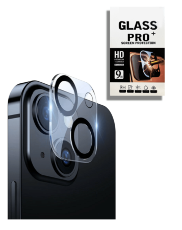 Purchase the Back Camera Tempered Glass for iPhone 13 Mini and 13 in Clear.