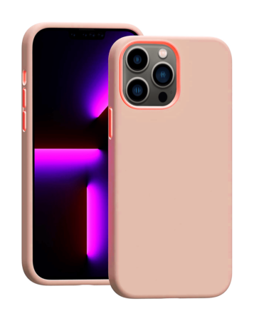 3 Layer Heavy Duty Shockproof Anti-Scratch Case - ROSE GOLD for iPhone 13 Pro (Only Ground Shipping)