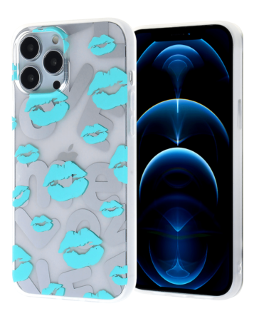 Love Me Printed Clear Case - E10 for iPhone 12 Pro Max (Only Ground Shipping)