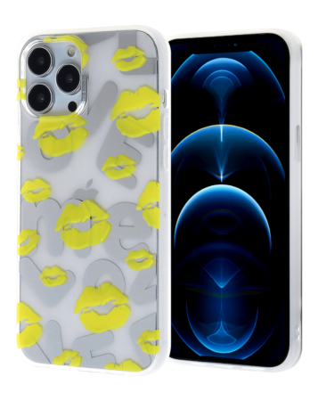 Love Me Printed Clear Case - E12 for iPhone 12 Pro Max (Only Ground Shipping)