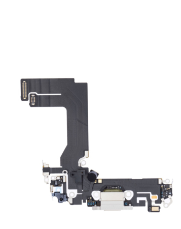 Purchase the Charging Port Flex Cable for iPhone 13 Mini Starlight Aftermarket.