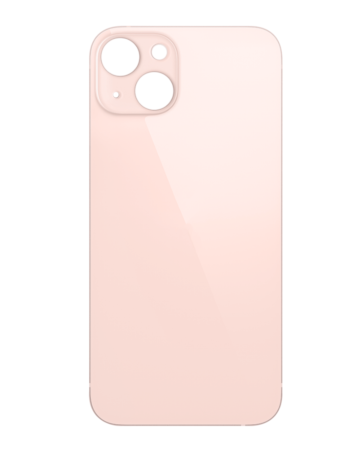 Stock up on the Back Glass with Bigger Camera Hole for iPhone 13 Mini No Logo Pink.