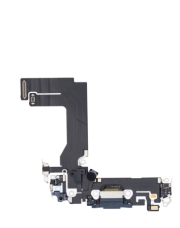 Buy the iPhone 13 Mini Charging Port Flex Cable with Board Blue OEM Pull.


