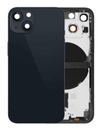 Back Housing Frame with Small Components Pre-Installed for iPhone 13 Mini (NO LOGO) (International)