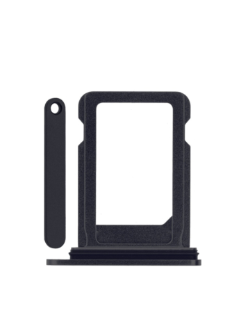 Stock up on the Single SIM Card Tray for iPhone 13 Mini Midnight.

