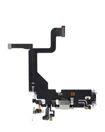 Charging Port Flex Cable for iPhone 13 Pro (SILVER) (Aftermarket)