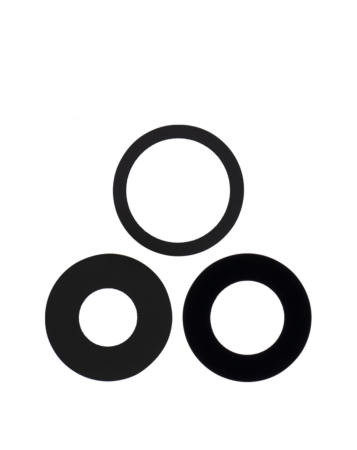 Stock up on the 3-piece set of aftermarket back camera lenses with adhesive tape, pack of 5, for iPhone 13 Pro Max and 13 Pro.

