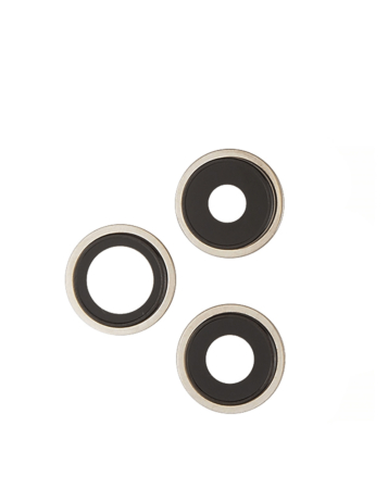 Buy the silver premium back camera lens with bracket 3-piece set for iPhone 13 Pro Max and 13 Pro.
