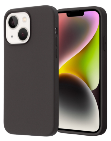 Soft Solid Silicone Case (Full Buttom Cover) - Style 57 for iPhone 13 / 14 / 16e / 17e (Only Ground Shipping)