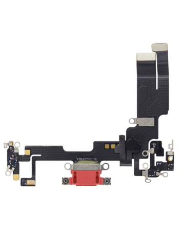 Order the Aftermarket Charging Port Flex Cable for iPhone 14 in Red.