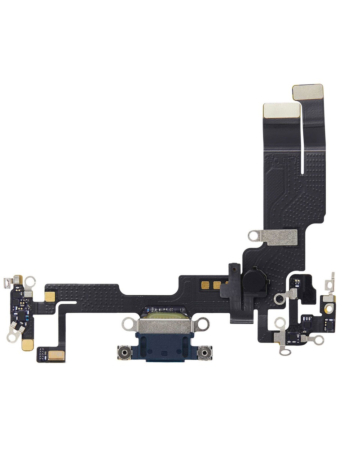 Stock up on the Aftermarket Charging Port Flex Cable for iPhone 14 in Midnight.