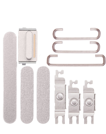 Purchase the hard buttons for the iPhone 14 or 14 Plus — in Starlight.
