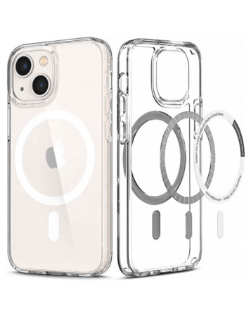 Wireless Charging Clear Case (Full Bottom Close) for iPhone 13 / 14 / 16e / 17e (Only Ground Shipping)