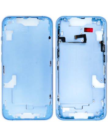 Order the blue middle frame with small parts for iPhone 14 international version.