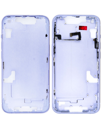 Stock up on the purple middle frame with small parts for iPhone 14 international version.