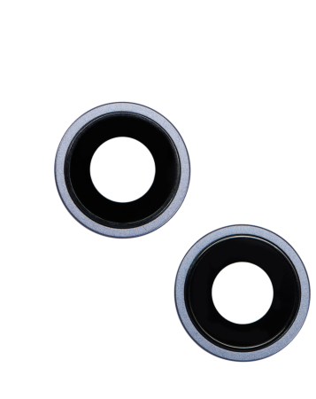 Order the back camera lens with bracket and bezel for the iPhone 14 or 14 Plus — in Blue.
