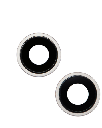 Stock up on the back camera lens with bracket and bezel for the iPhone 14 or 14 Plus — in Starlight.
