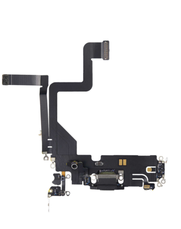 Charging Port Flex Cable for iPhone 14 Pro (SPACE BLACK) (Premium)
