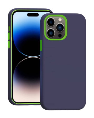 3 Layer Heavy Duty Shockproof Anti-Scratch Case - BLUE for iPhone 14 Pro (Only Ground Shipping)