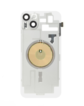 Clear Back Glass with Wireless NFC and MagSafe Magnet for iPhone 14 Plus (NO LOGO) (STARLIGHT)