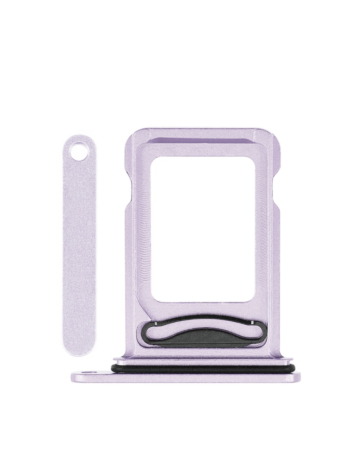 Grab the wholesale deals on the dual SIM card tray for the iPhone 14 or 14 Plus — in Deep Purple.