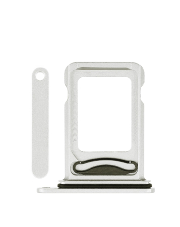 Buy the dual SIM card tray for the iPhone 14 or 14 Plus — in Starlight.