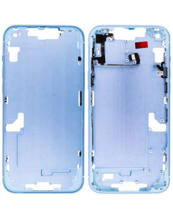 Shop the middle frame with small parts for the iPhone 14 Plus — in Blue, International version.