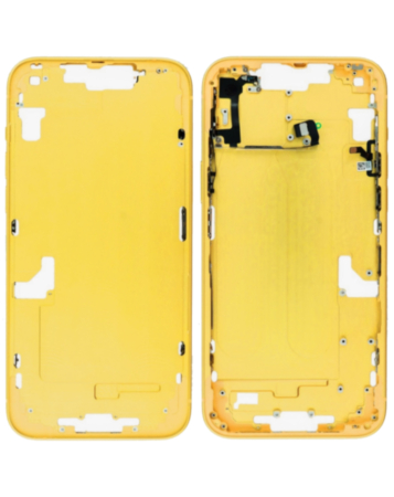 Middle Frame with Small Parts for iPhone 14 Plus (YELLOW) (International Version)