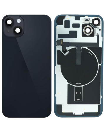 Grab the wholesale deals on the back glass with frame and MagSafe magnet for the iPhone 14 Plus — in Midnight, service pack.