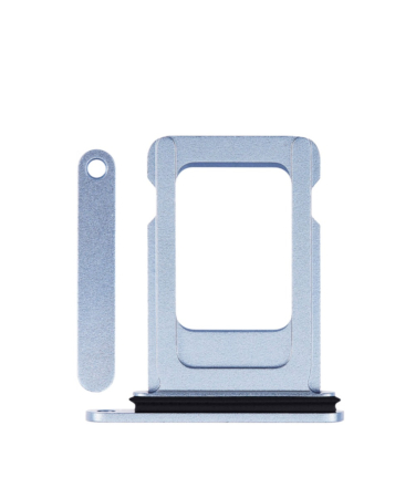Buy the single SIM card tray for the iPhone 14 or 14 Plus — in Blue.