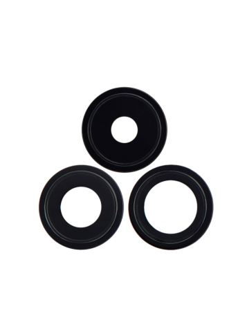 Stock up on the Back Camera Lens with Bracket and Bezel for iPhone 14 Pro and 14 Pro Max in Space Black, premium quality.
