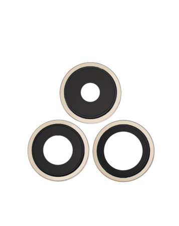 Buy the Back Camera Lens with Bracket and Bezel for iPhone 14 Pro and 14 Pro Max in Gold, premium quality.
