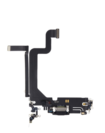 Charging Port Flex Cable for iPhone 14 Pro Max (SPACE BLACK) (Aftermarket)