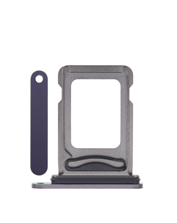Stock up on the Dual SIM Card Tray for iPhone 14 Pro and 14 Pro Max in Deep Purple.
