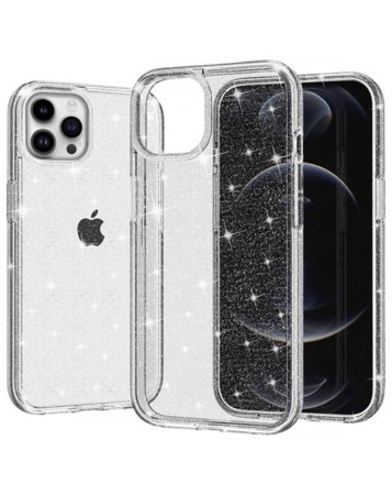 Ultra Glossy Protector Case - GLITTER CLEAR for iPhone 14 Pro (Only Ground Shipping)