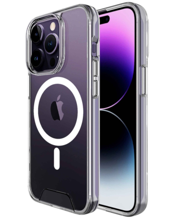 Wireless Charging Clear Case (Full Bottom Close) for iPhone 14 Pro Max (Only Ground Shipping)