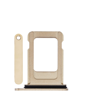 Purchase the Single Sim Card Tray for iPhone 14 Pro and 14 Pro Max in Gold.
