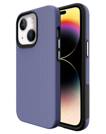 Shock Absorption Protective Dual Layer Case - NAVY BLUE for iPhone 15 (Only Ground Shipping)