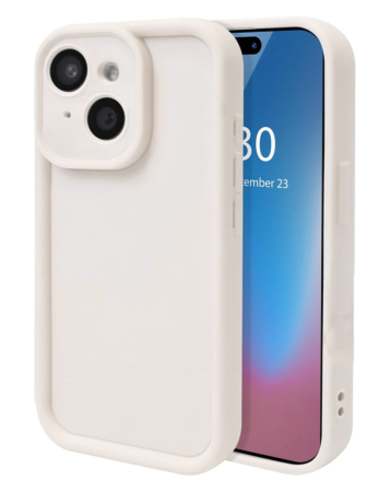 All Round Protective Case - WHITE for iPhone 15 (Only Ground Shipping)