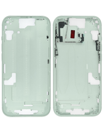 Order the Middle Frame with Small Parts for iPhone 15 in green, international version.
