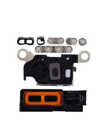 Purchase the Loudspeaker and Mic Mesh for iPhone 15 Pro in Black Titanium, Pack of 10.