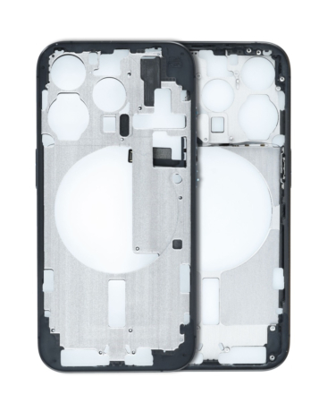 Shop the Middle Frame with Small Parts for iPhone 15 Pro Black Titanium US Version.