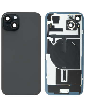 Grab the wholesale deals on the Back Glass in black with no logo, including Frame, Wireless NFC Charging Flex, and MagSafe Magnet for iPhone 15 Plus.
