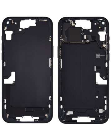 Order the black middle frame with small parts for iPhone 15 Plus — US version.