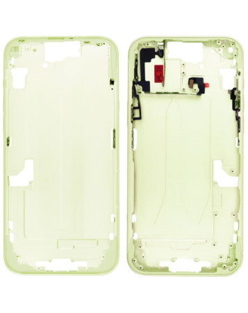 Shop the green middle frame with small parts for iPhone 15 Plus — international version.