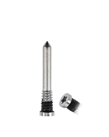 Stock up on bottom screws for iPhone 15, 15 Plus, 15 Pro, and 15 Pro Max in white titanium, 100 pack.